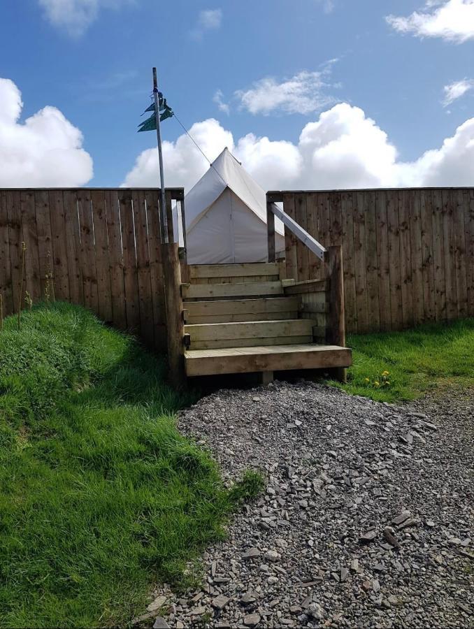 Coastal Stay Bell Tent Porthgain Buitenkant foto