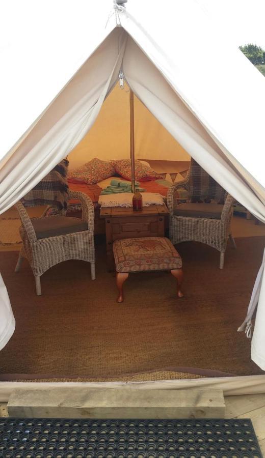 Coastal Stay Bell Tent Porthgain Buitenkant foto